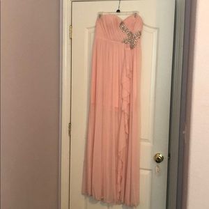 Pink prom dress